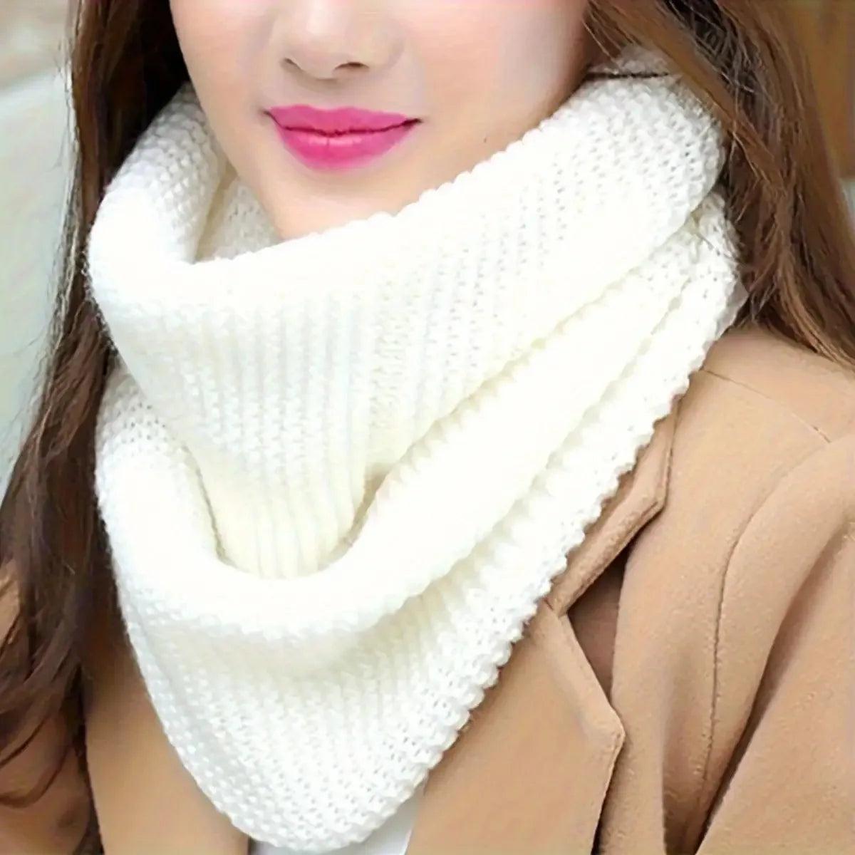 Elegant Thick Winter Scarf for Women