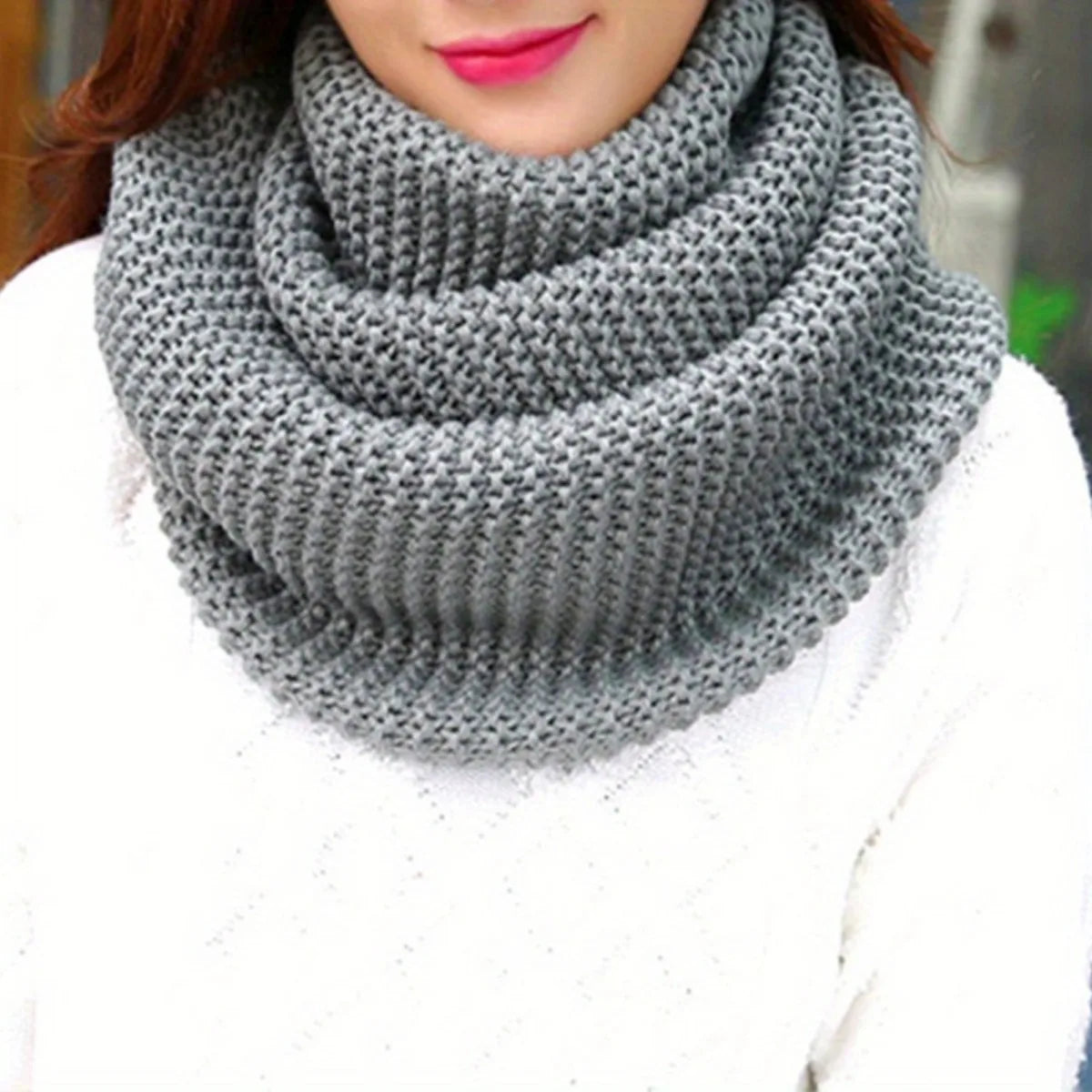Elegant Thick Winter Scarf for Women