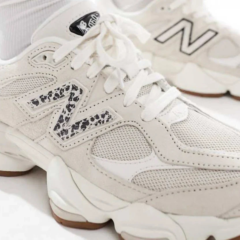 NB - 9060 "Beige Leopard Print Detail"