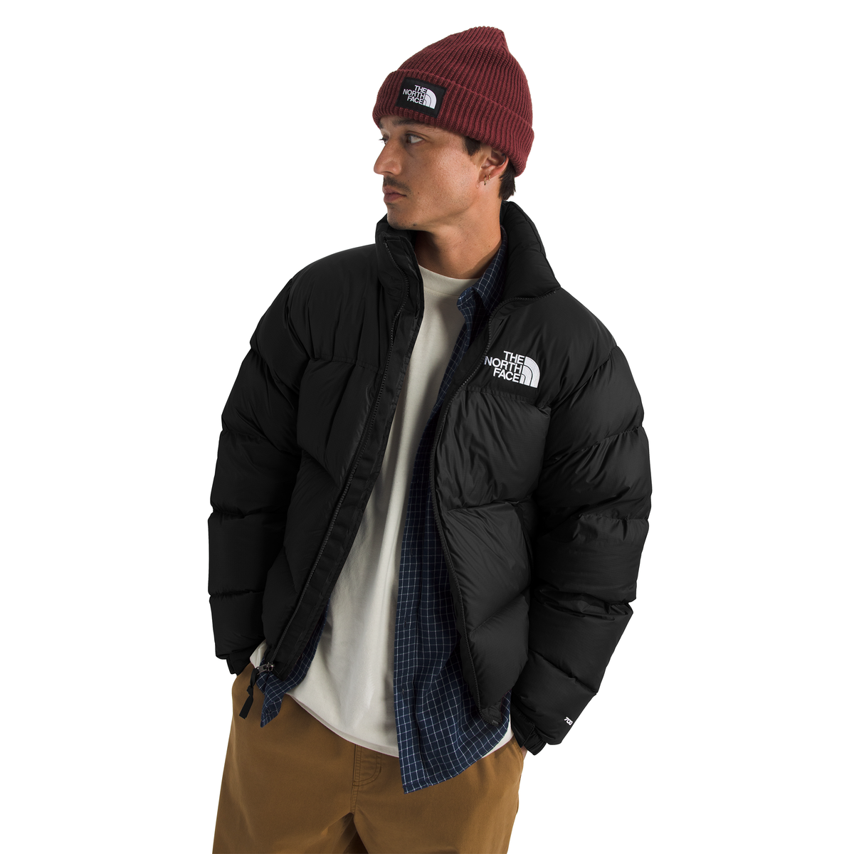 The North Face Men's 1996 Retro Nuptse Jacket in Smoked Pearl